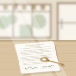 Shop key on a signed lease, illustrating a retail lease vs commercial lease